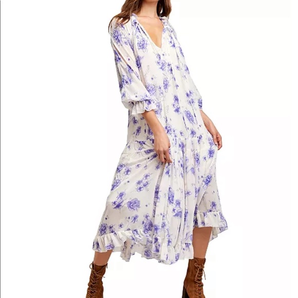 Free People Feeling Groovy Maxi Dress - Picture 1 of 9